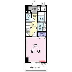 ゆちばな２泉崎の物件間取画像